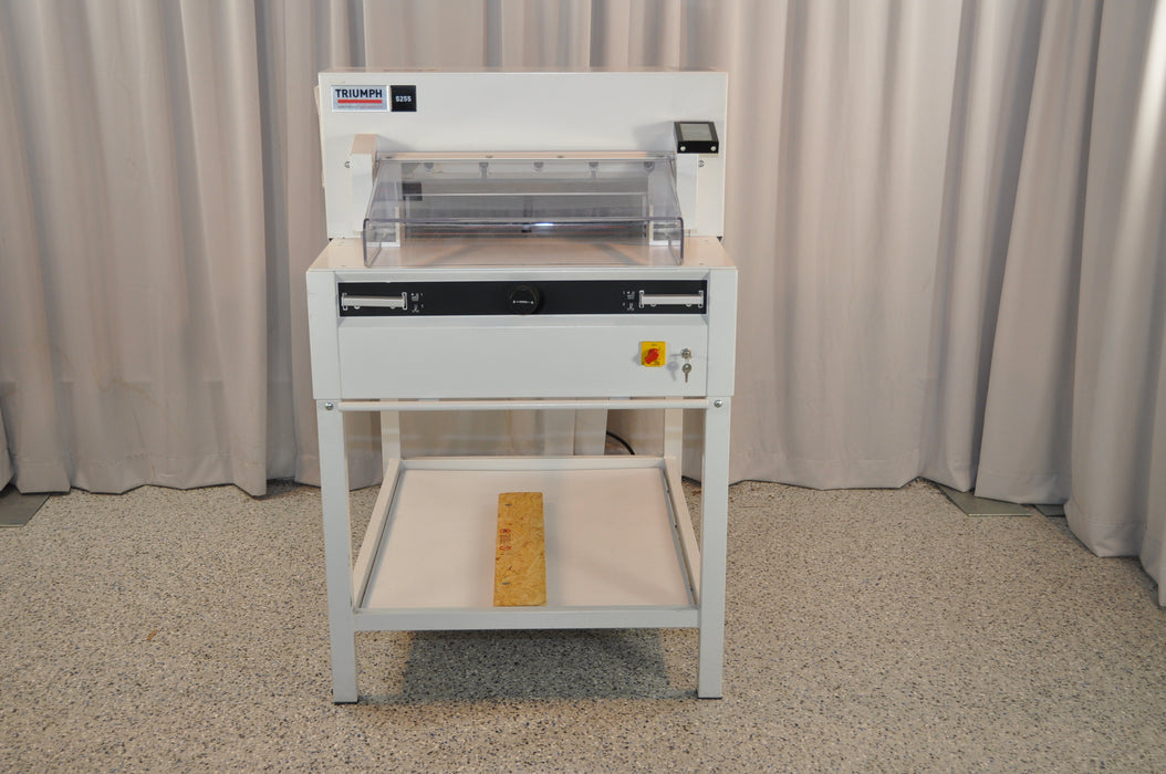 Triumph 5255 Programmable Paper Cutter - Excellent Condition