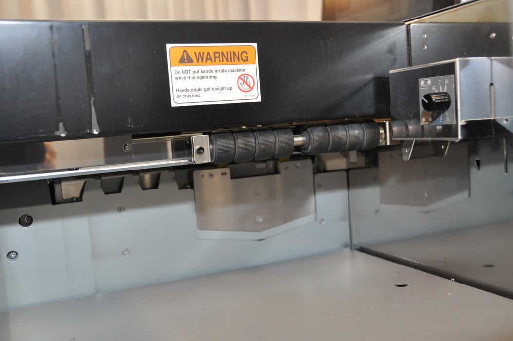 Duplo DC-646 Slitter/Cutter/Creaser with Rotary Tool Module