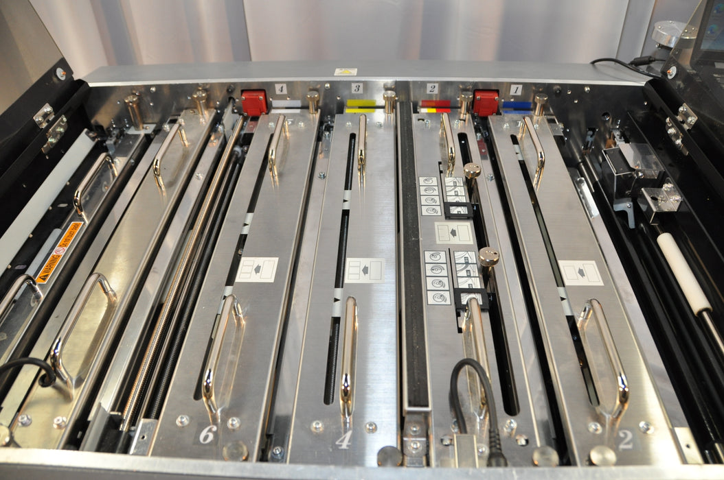 Duplo DC-646 Slitter/Cutter/Creaser with Rotary Tool Module