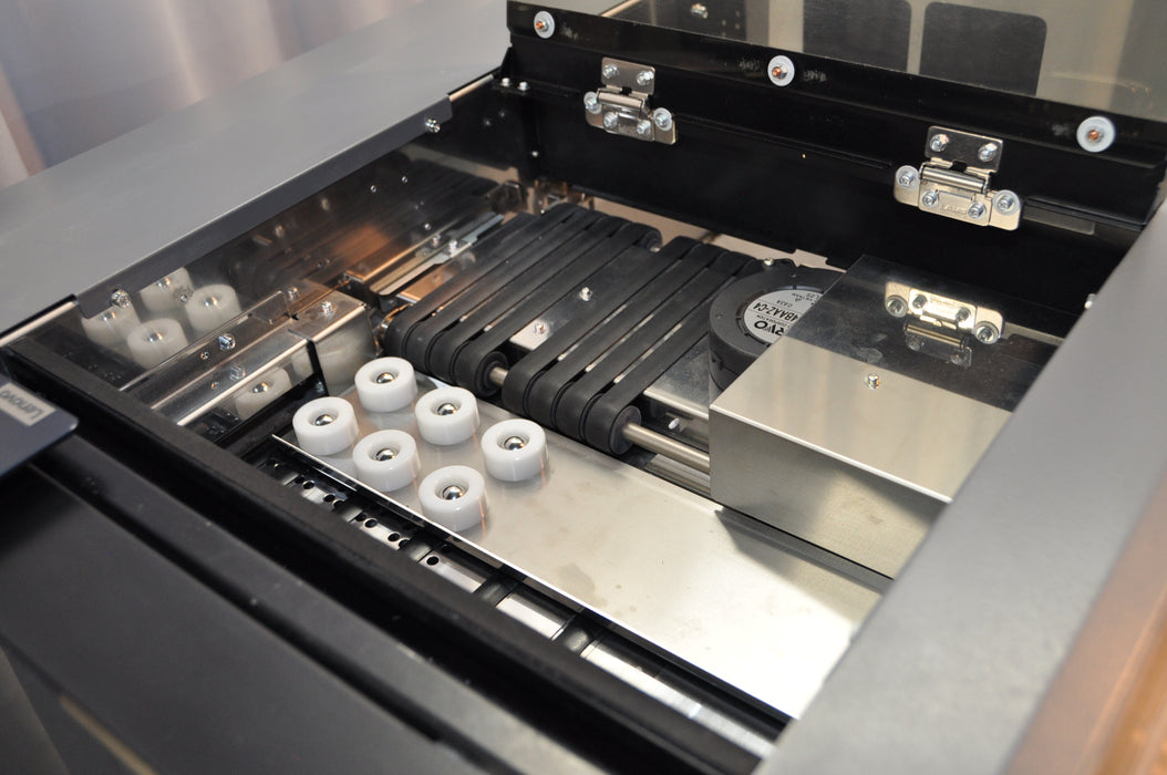 Duplo DC-646 Slitter/Cutter/Creaser with Rotary Tool Module