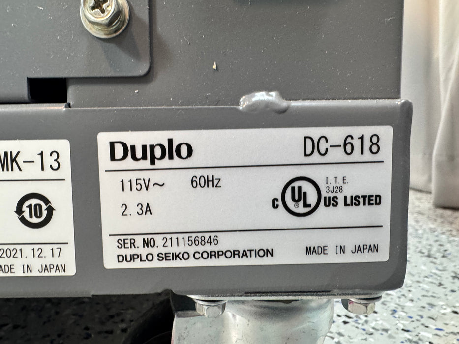 Duplo DC-618 Slitter/Cutter/Creaser EXCELLENT CONDITION!  Rotary tool and cross perf modules included!