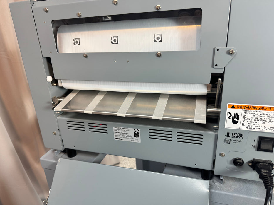 Duplo DFL-500 Coat/Foil/Laminator