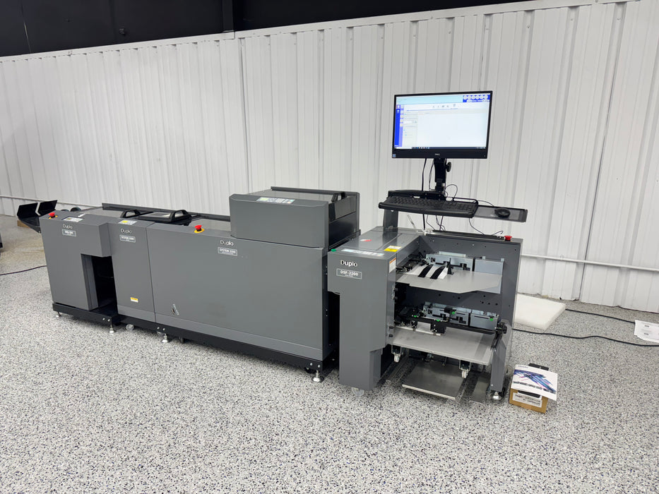 Duplo 350i Digital Booklet System with Square Spine Option