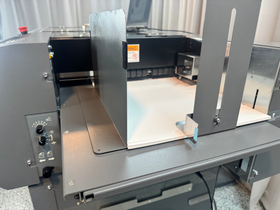 Duplo DC-646 Slitter/Cutter/Creaser LIKE NEW with Cross Perf and Rotary Tool Modules