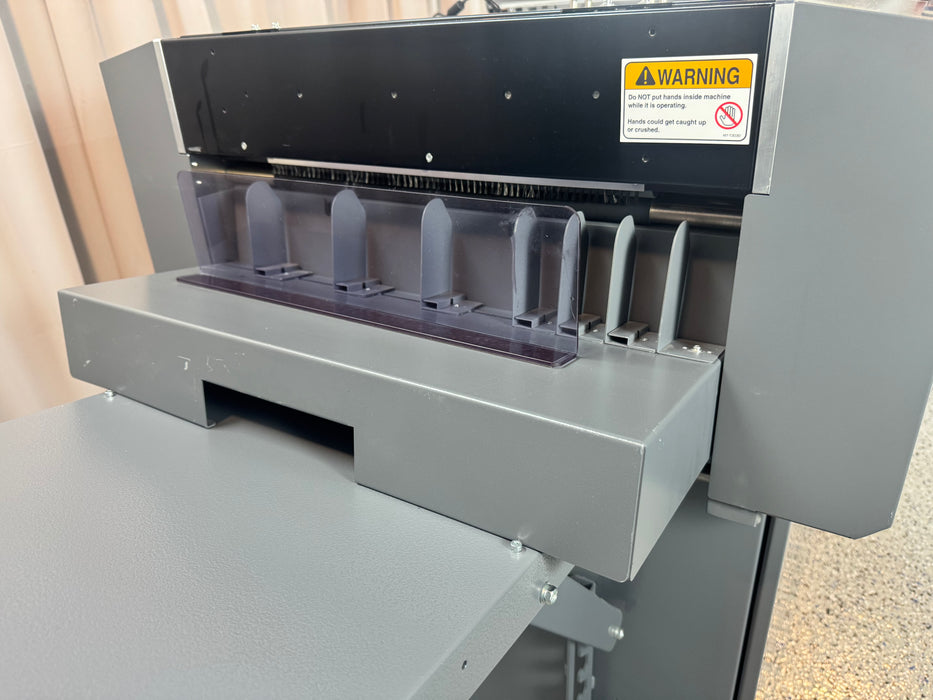 Duplo DC-646 Slitter/Cutter/Creaser LIKE NEW with Cross Perf and Rotary Tool Modules