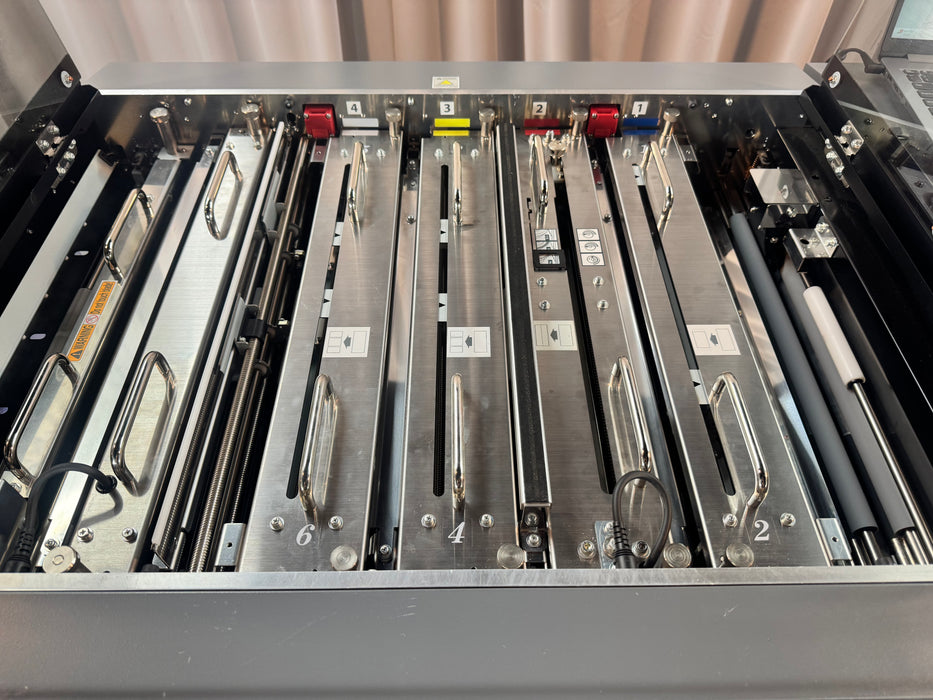 Duplo DC-646 Slitter/Cutter/Creaser LIKE NEW with Cross Perf and Rotary Tool Modules