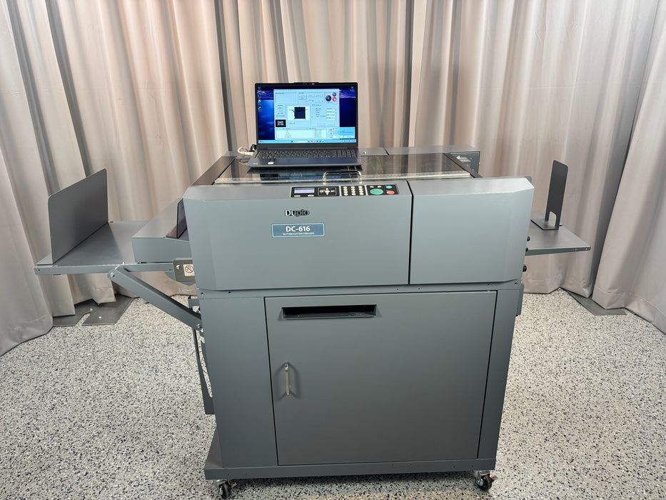 Duplo DC-616 PRO Slitter/Cutter/Creaser (ONLY 6,500 sheets)
