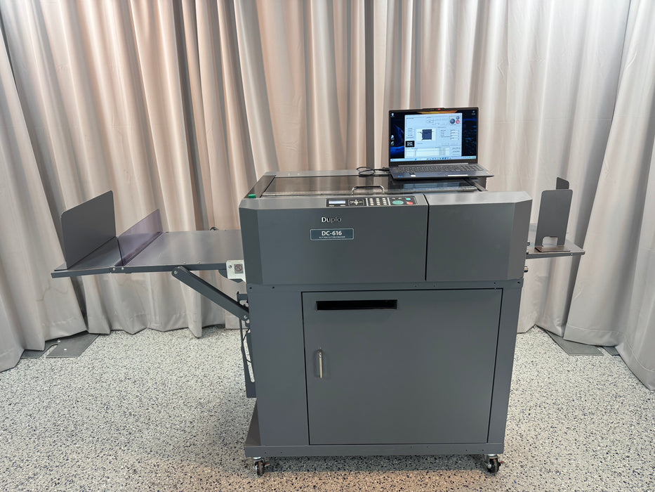 SOLD - Duplo DC-616 PRO Slitter/Cutter/Creaser (2017)